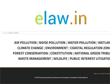Tablet Screenshot of elaw.in